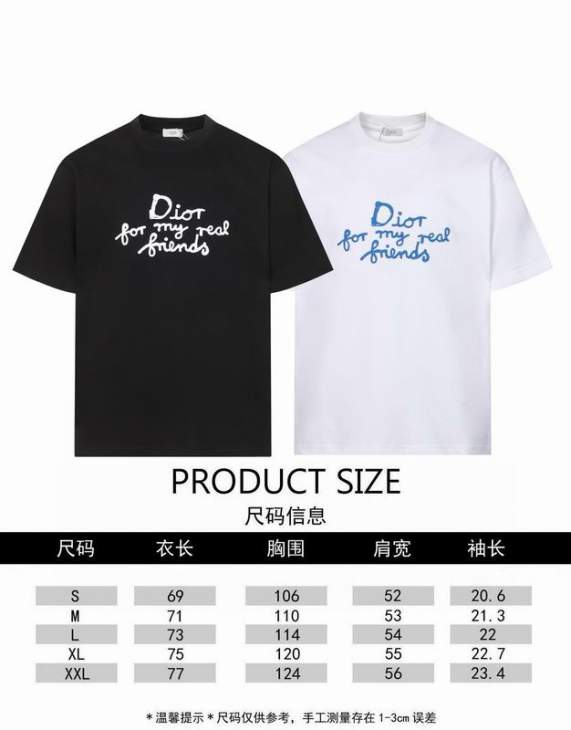 Dior T Shirts Short _SKUDiorS-2XL12dtr0916158